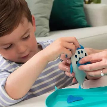 Kinetic Sand: Diepzeebedkleding Klei Set - .afbeelding