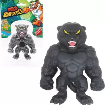 Monsterflex Divé Zvieratá – natiahnuteľná figúrka: Panther – leopard - .Obrázok