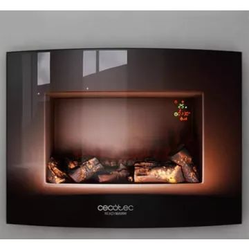 Cecotec: Ready Warm 2200 elektromos kandalló íves kijelzővel - ÉRTÉKCSÖKKENT - . kép