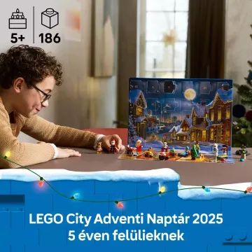 LEGO® City Adventi naptár 2025 60475 - CSOMAGOLÁSSÉRÜLT - . kép