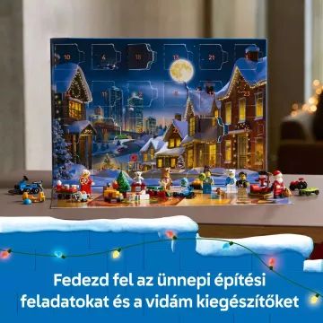 LEGO® City Adventi naptár 2025 60475 - CSOMAGOLÁSSÉRÜLT - . kép