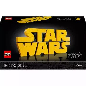 LEGO® Star Wars Kockákból épült Star Wars logó 75407 - CSOMAGOLÁSSÉRÜLT - . kép