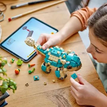 LEGO® Jurassic World: Bébi Bütyök - Ankylosaurus dinó 76962 - CSOMAGOLÁSSÉRÜLT - . kép