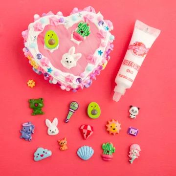 Decoden Magic - Magische Decoratie: hartvormig sieradendoosje - .afbeelding