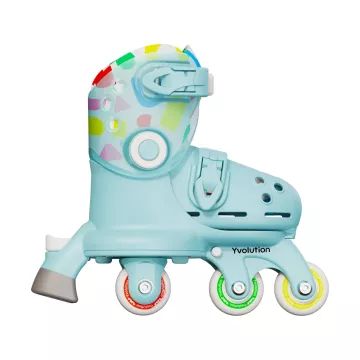 Yvolution : Twista patins réglables - bleu, pointures 29-34 - .image