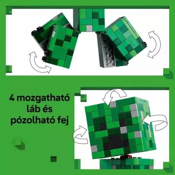 LEGO® Minecraft® A Creeper 21276 - CSOMAGOLÁSSÉRÜLT - . kép