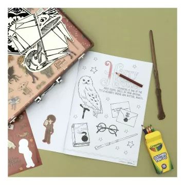 Crayola: Set de activități Harry Potter - TROLER CU DEFECTE DE AMBALAJ - .foto