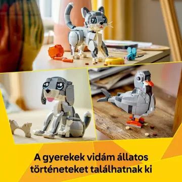 LEGO® Creator 3in1 Játékos cica 31163 - CSOMAGOLÁSSÉRÜLT - . kép