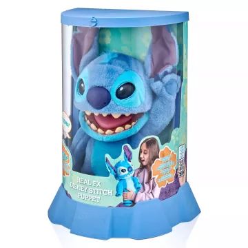Stitch: Real FX Stitch interaktív plüssfigura - 45 cm CSOMAGOLÁSSÉRÜLT - . kép