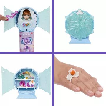 Frozen: Surpriza cristal de gheață - Figurină Anna - .foto