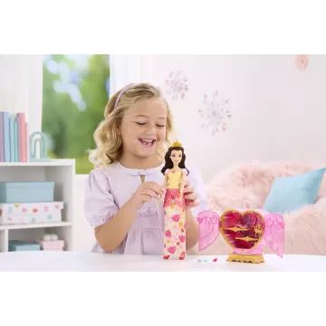 Disney hercegnők: Csupaszív meglepetés baba - Bell - . kép