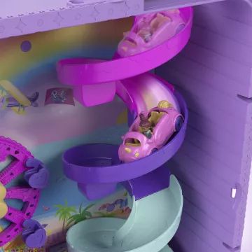 Polly Pocket: Conjunto de juego Vacaciones sobre ruedas - .imagen