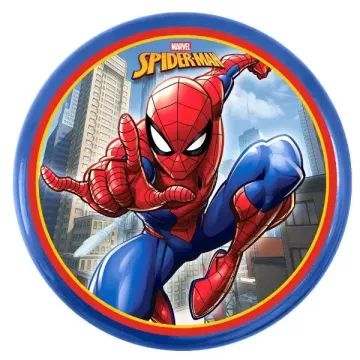 Frisbee blando con diseño de Spiderman - 20 cm - .imagen