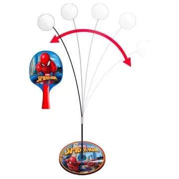 Conjunto de treino de pingue-pongue com tema do Homem-Aranha - .Imagem