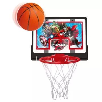 Tabela de basquete estilo Vingadores com bola - .Imagem
