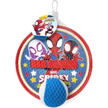 Jeu de balle à scratch motif araignée - .image