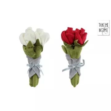 Vigyél haza! Plüss virágcsokor - 22 cm, többféle - . kép