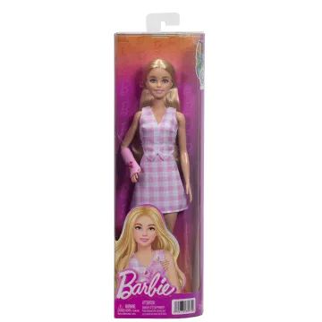 Barbie: Lalka Fashionista z różowym gipsem - .zdjęcie 