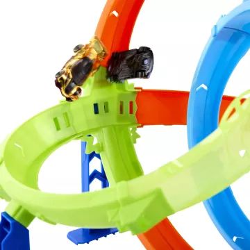 Hot Wheels: Stunt Dobbeltloop Bane Legesæt - .billede
