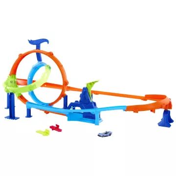 Hot Wheels : Circuit Double Loop Cascade - .image