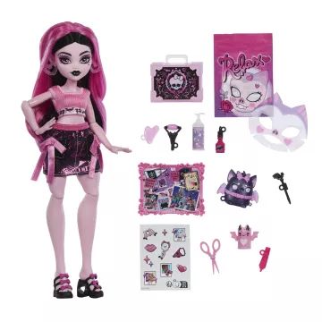 Monster High: Boneca Cuidados Monstruosos - Draculaura - .Imagem