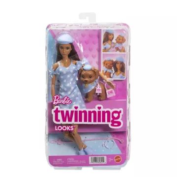Barbie : Duo Fashion Animaux - bleu - .image