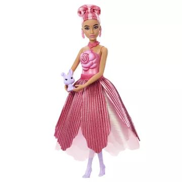 Barbie: Reveal Virágvarázs Meglepetés baba - Rózsa - . kép