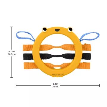 Fisher-Price: Wesoła grzechotka w kształcie pszczółki - .zdjęcie 