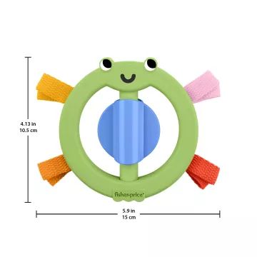 Fisher-Price: Sonajero animal divertido - rana - .imagen
