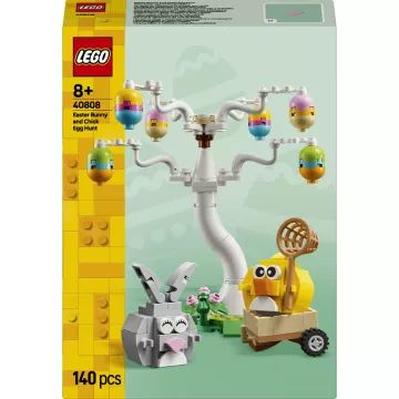 LEGO® Ikoniczne Polowanie na Jajka z Królikiem i Kurczakiem 40808 - .zdjęcie 