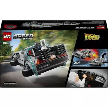 LEGO® Speed Champions A Vissza a jövőbe időgépe 77256 - . kép