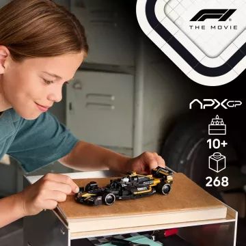LEGO® Speed Champions F1® The Movie: Mașina de curse echipa APXGP 77252 - .foto