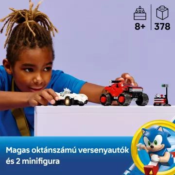 LEGO® Sonic the Hedgehog: Silverovo auto versus Knucklesov monster truck 77118 - .Obrázok