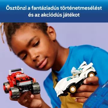 LEGO® Sonic the Hedgehog: Το ασημένιο αυτοκίνητο του Sonic vs. το monster truck του Knuckles 77118 - .εικόνα