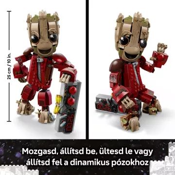 LEGO® Marvel Groot a fosztogatók egyenruhájában 76341 - . kép