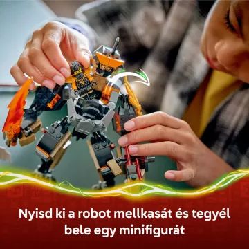LEGO® NINJAGO® Cole'i aktsioonrobot ja Draakon Zane 71854 - .pilt