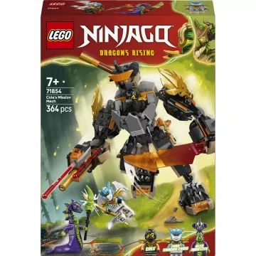 LEGO® NINJAGO® Το ρομπότ δράσης του Cole και ο Δράκος του Zane 71854 - .εικόνα