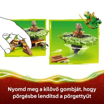 LEGO® NINJAGO® Lloyd contra un monstruo de tierra con peonza 71850 - .imagen