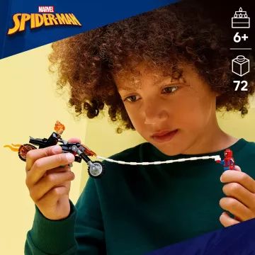LEGO® Marvel Ämblikmees mootorrattaga Ghost Rideri vastu 76335 - .pilt