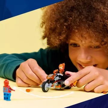 LEGO® Marvel Pókember a motoros Szellemlovas ellen 76335 - . kép