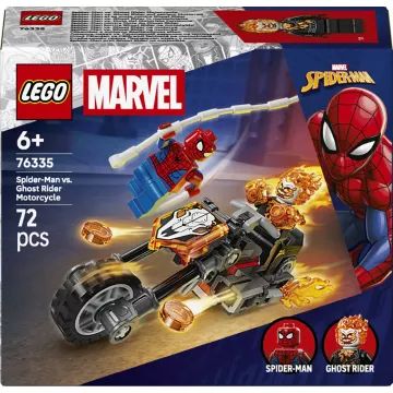 LEGO® Marvel Pókember a motoros Szellemlovas ellen 76335 - . kép