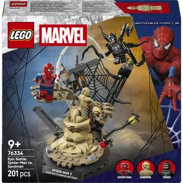 LEGO® Marvel Pókember és Homokember óriási csatája 76334 - . kép