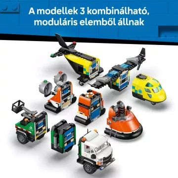 LEGO® City Flyvemaskine, liftbil og luftpudefartøj remix 60505 - .billede
