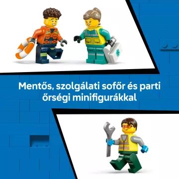LEGO® City lėktuvo, kėlimo platformos ir oro pagalvės transporto priemonės rinkinys 60505 - .vaizdas