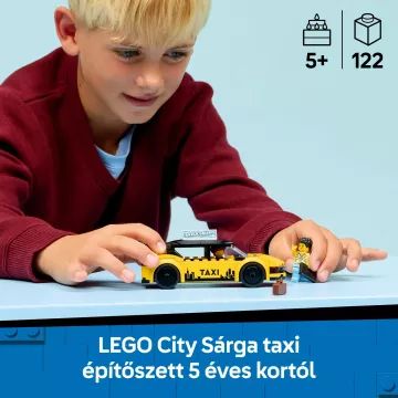 LEGO® City Gele Taxi 60487 - .afbeelding