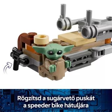 LEGO® Star Wars Speeder lui Mandalorianul și Grogu 75436 - .foto