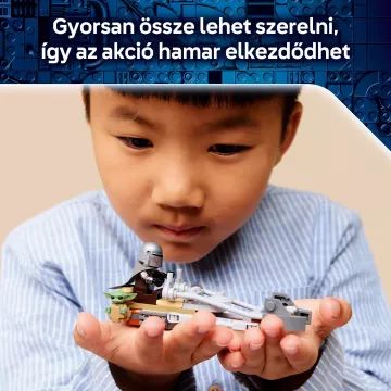 LEGO® Star Wars Speeder lui Mandalorianul și Grogu 75436 - .foto