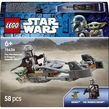 LEGO® Star Wars Speeder lui Mandalorianul și Grogu 75436 - .foto