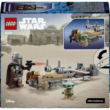 LEGO® Star Wars Speeder lui Mandalorianul și Grogu 75436 - .foto