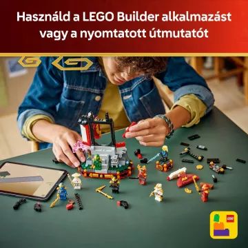 LEGO® NINJAGO® Ausstellungs-Ninjafiguren, 15. Jubiläum 71866 - . bild aus